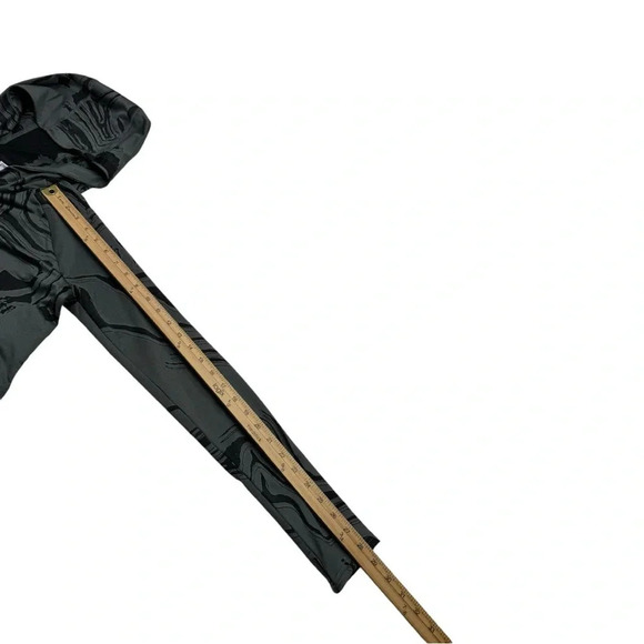 Gymshark Marble Long Sleeve Hooded Crop Pullover - Picture 10 of 10